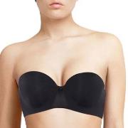 Chantelle BH Essentiall Bandeau T-shirt Bra Svart B 80 Dam