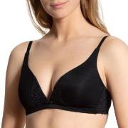 Calida BH Sensual Secrets Soft Triangle Bra Svart C 80 Dam