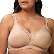 Triumph BH Modern Lace Cotton Soft Bra Beige C 105 Dam