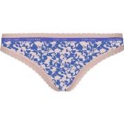 Calvin Klein Trosor Bottoms Up Refresh Thong Blå polyamid X-Small Dam