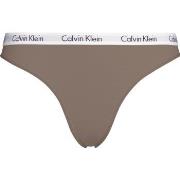 Calvin Klein Trosor Carousel Bikini Brun bomull Small Dam