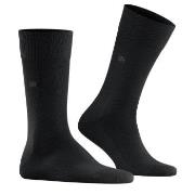 Burlington Strumpor Leeds Wool Sock Svart Strl 40/46 Herr