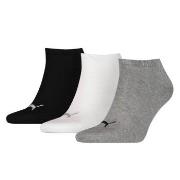 Puma Strumpor 3P Sneaker Socks Svart/Grå Strl 43/46