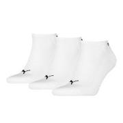 Puma Strumpor 3P Cushioned Ankle Sock Vit Strl 39/42