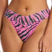 Hanky Panky Trosor Beverly Original Rise Thong Rosa/Svart nylon One Si...