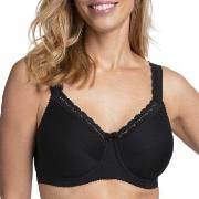 Miss Mary Cotton Comfort Underwired Bra BH Svart B 90 Dam