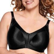 NATURANA BH Heritage Minimizer Soft Bra Svart polyamid G 75 Dam