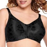 NATURANA BH Heritage Minimizer Soft Bra Floral Svart polyamid B 80 Dam