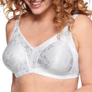 NATURANA BH Heritage Minimizer Soft Bra Floral Vit polyamid B 90 Dam