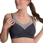 Anita BH Active Wool Sport Bra Grå/Svart B 70 Dam