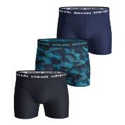 Björn Borg Kalsonger 6P Essential Shadeline Shorts Marin/Blå bomull La...