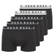 BOSS Kalsonger 5P Cotton Boxer Trunks Svart bomull X-Large Herr