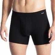 Calida Kalsonger Cotton Code Boxer Brief With Fly Svart bomull Large H...