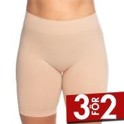 Decoy Seamless Shorts Beige M/L Dam