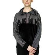 DKNY Modern Generation LS Top With Hood Svart polyester Small Dam