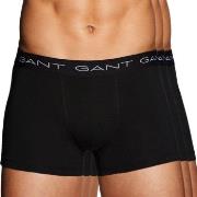 Gant Kalsonger 3P Essential Basic CS Trunks Svart bomull XXXL Herr