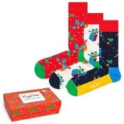 Happy socks Strumpor 3P Playing Holiday Gift Box Flerfärgad bomull Str...