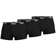 BOSS Kalsonger 6P Cotton Stretch Trunks Svart bomull Small Herr