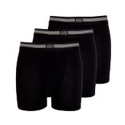 Jockey Kalsonger 3P Cotton Stretch Boxer Trunk Svart bomull Medium Her...