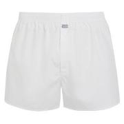 Jockey Kalsonger Woven Poplin Boxer Shorts Vit bomull Small Herr
