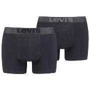 Levis Kalsonger 2P Organic Cotton Base Boxer Svart bomull X-Large Herr