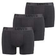 Levis Kalsonger 3P Premium Boxer Svart bomull X-Large Herr