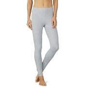 Mey Cotton Pure Leggings Gråmelerad bomull 36 Dam