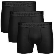 Frank Dandy Kalsonger 3P Legend Organic Boxers Svart ekologisk bomull ...