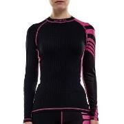 Salming Baselayer LS Tee Women Svart/Rosa polyester X-Small Dam