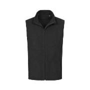 Stedman Active Fleece Vest For Men Svart polyester Medium Herr