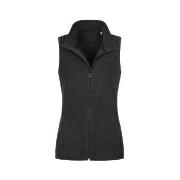 Stedman Active Fleece Vest For Women Svart polyester X-Large Dam