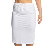 Trofe Slip Skirt Long Vit Medium Dam