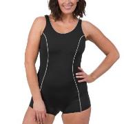 Trofe Swimsuit Sailor Look Svart polyester 44 Dam