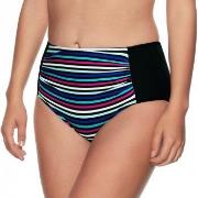 Wiki Alicante Midi Shape Bikini Brief Svart randig 38 Dam