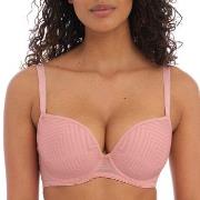 Freya BH Tailored Uw Moulded Plunge T-Shirt Bra Rosa E 60 Dam