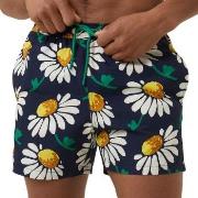 Björn Borg Badbyxor Sylvester Swim Shorts Blå m blommor polyester Medi...