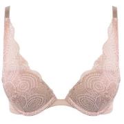 Wonderbra BH Refined Glamour Triangle Push Up Bra Pearl E 75 Dam