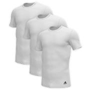 adidas 3P Active Core Cotton Crew Neck T-Shirt Vit bomull Small Herr