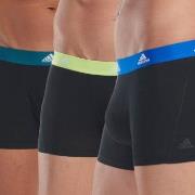 adidas Kalsonger 3P Active Flex Cotton Trunk Blå/Grön bomull XX-Large ...