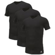 adidas 3P Active Flex Cotton V-Neck T-Shirt Svart bomull XX-Large Herr