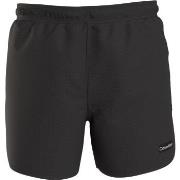 Calvin Klein Badbyxor Cool Iconic Texture Swimshorts Svart Large Herr