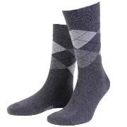 Amanda Christensen Strumpor True Ankle Argyle Sock Antracit Strl 43/46...