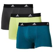 adidas Kalsonger 3P Active Flex Cotton Trunk Limegrön bomull Large Her...