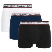 Reebok Kalsonger 3P Barlow Sports Trunk Svart/Marin/Vit bomull Large H...