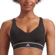 adidas BH 40GG Seamless Plunge Bra Svart Large Dam