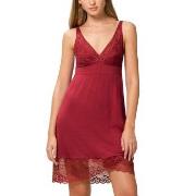 Triumph Lounge Me Amourette NDK New Fit Nightdress Röd viskos 38 Dam