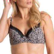 Trofe Laila Fashion Underwire Bra BH Svart mönstrad B 90 Dam