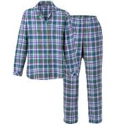 Trofe Flanell Pyjama Rutig bomull Small Dam