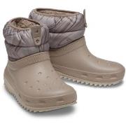 Crocs Classic Neo Puff Shorty Boot W Beige US W6 (EU 36-37) Dam