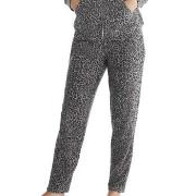 Damella Knitted Lounge Pants Leopard Medium Dam